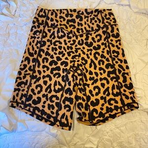 Balance Athletica Biker Cheetah Shorts